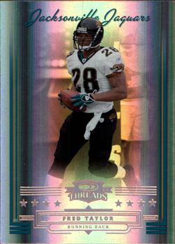 2006 Donruss Threads - Bronze Holofoil #18 Fred Taylor Front