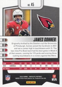 2023 Panini Absolute - Retail #45 James Conner Back