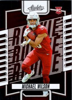 2023 Panini Absolute - Retail #132 Michael Wilson Front