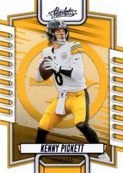 2023 Panini Absolute - Blue #9 Kenny Pickett Front