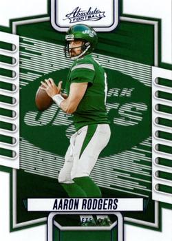2023 Panini Absolute - Blue #13 Aaron Rodgers Front