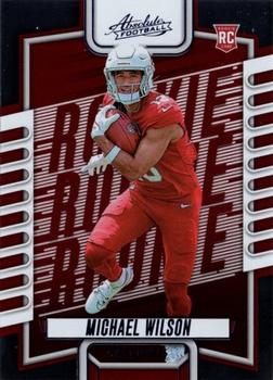 2023 Panini Absolute - Blue #132 Michael Wilson Front
