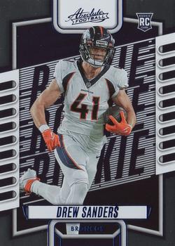 2023 Panini Absolute - Blue #177 Drew Sanders Front
