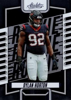 2023 Panini Absolute - Blue #193 Dylan Horton Front