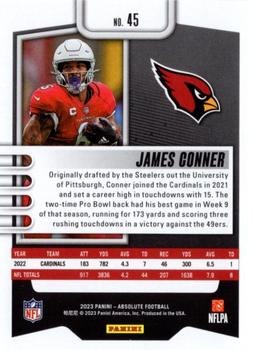 2023 Panini Absolute - Green #45 James Conner Back