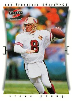 1997 Score #10 Steve Young Front