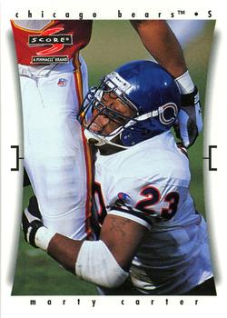 1997 Score #38 Marty Carter Front