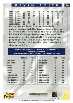 1997 Score #66 Kevin Smith Back