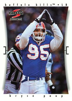 1997 Score #87 Bryce Paup Front