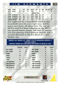 1997 Score #180 Jim Schwantz Back
