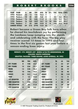 1997 Score #256 Robert Brooks Back