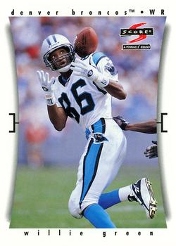 1997 Score #261 Willie Green Front