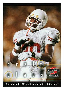 1997 Score #278 Bryant Westbrook Front