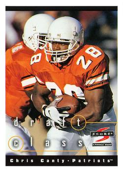1997 Score #284 Chris Canty Front