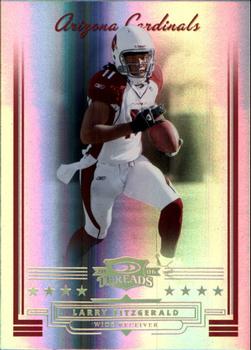 2006 Donruss Threads - Gold Holofoil #21 Larry Fitzgerald Front