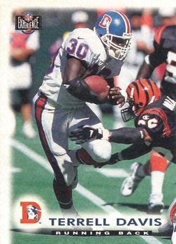 1997 Score Board NFL Experience #59 Terrell Davis Front
