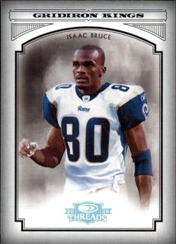 2006 Donruss Threads - Pro Gridiron Kings Silver Holofoil #PGK-19 Isaac Bruce Front