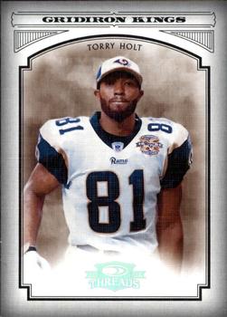 2006 Donruss Threads - Pro Gridiron Kings Silver Holofoil #PGK-57 Torry Holt Front