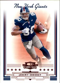 2006 Donruss Threads - Retail Red #66 Jeremy Shockey Front