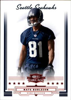2006 Donruss Threads - Retail Red #104 Nate Burleson Front