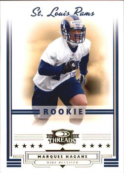 2006 Donruss Threads - Retail Rookies #159 Marques Hagans Front