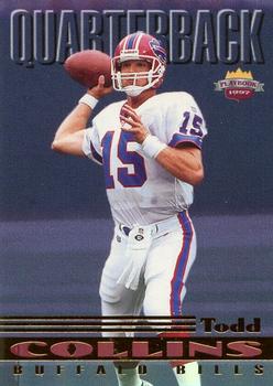1997 Score Board Playbook #15 Todd Collins Front