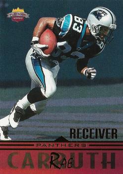 1997 Score Board Playbook #61 Rae Carruth Front