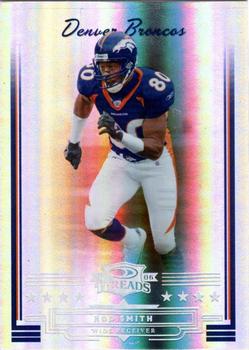 2006 Donruss Threads - Silver Holofoil #40 Rod Smith Front