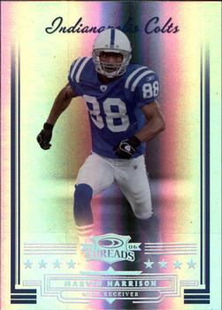 2006 Donruss Threads - Silver Holofoil #50 Marvin Harrison Front