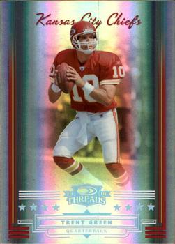 2006 Donruss Threads - Silver Holofoil #55 Trent Green Front