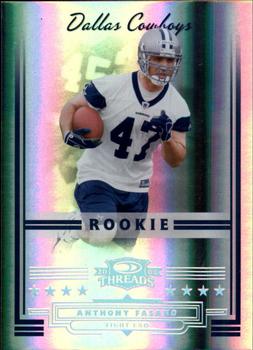 2006 Donruss Threads - Silver Holofoil #166 Anthony Fasano Front