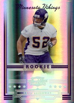 2006 Donruss Threads - Silver Holofoil #195 Chad Greenway Front