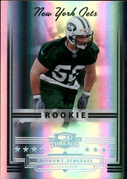 2006 Donruss Threads - Silver Holofoil #222 Anthony Schlegel Front