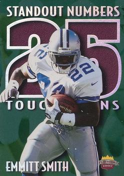 1997 Score Board Playbook By The Numbers - Standout Numbers #SN2 Emmitt Smith Front