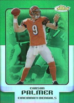 2006 Finest - Green Refractors #63 Carson Palmer Front