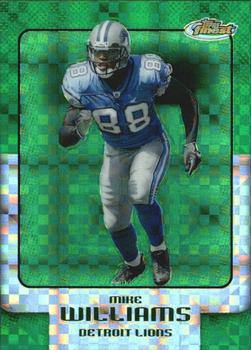 2006 Finest - Green Xfractors #71 Mike Williams Front
