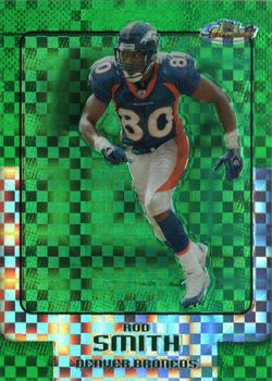 2006 Finest - Green Xfractors #89 Rod Smith Front