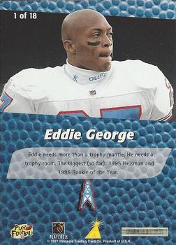 1997 Score - The New Breed #1 Eddie George Back