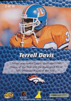 1997 Score - The New Breed #2 Terrell Davis Back