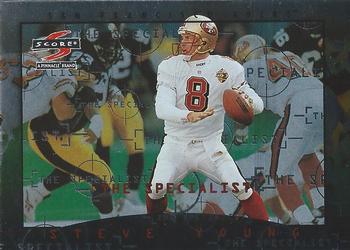 1997 Score Hobby Reserve - The Specialist #14 Steve Young Front