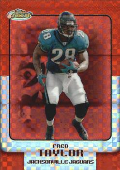 2006 Finest - Xfractors #29 Fred Taylor Front