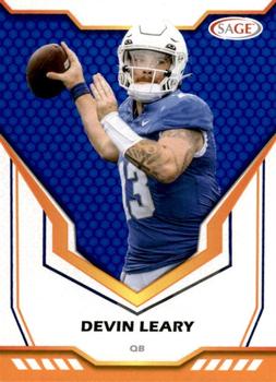 2024 SAGE HIT - Blue #3 Devin Leary Front