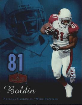 2006 Flair Showcase - Emerald #3 Anquan Boldin Front