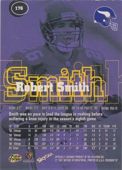 1997 SkyBox Premium #176 Robert Smith Back