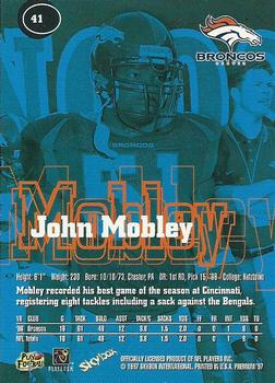 1997 SkyBox Premium #41 John Mobley Back