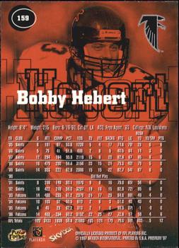 1997 SkyBox Premium #159 Bobby Hebert Back