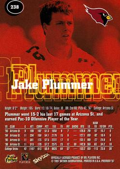 1997 SkyBox Premium #238 Jake Plummer Back