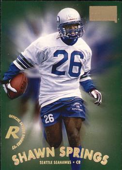 1997 SkyBox Premium #243 Shawn Springs Front