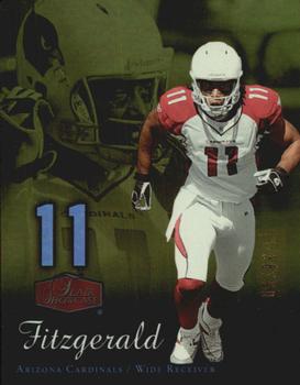 2006 Flair Showcase - Gold #2 Larry Fitzgerald Front