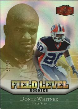 2006 Flair Showcase - Gold #188 Donte Whitner Front